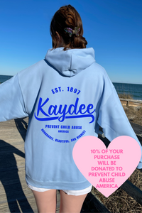 KD- Blue Circle of Philanthropy Hooded Sweatshirt