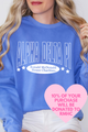 ADPI- Outline Arch Philanthropy Comfort Colors Sweatshirt