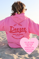 DZ- Pink and Red Circle of Philanthropy Hooded Sweatshirt