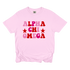 AXO- Pink Red Stars Tee