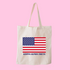 American Flag Sorority Tote Bag
