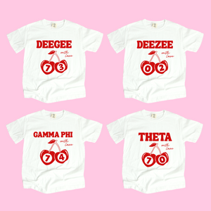 Cherry Pop Sorority Tee