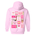 AXID- Pink Matchbox Sorority Hooded Sweatshirt