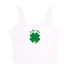 ADPI- Lucky Clover Cropped Tank