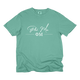 PHI MU- Greek Letters and Script Tee