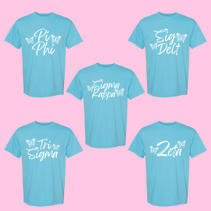 Butterflies for my Sorority Tee