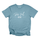 PHI MU- Greek Letters and Script Tee
