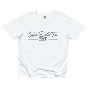 SDT- Greek Letters and Script Tee