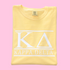 KD 2XL Greek Letters Butter Tee