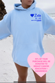 ZTA- Blue Circle of Philanthropy Hooded Sweatshirt