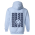 DZ- Blue Smile Back Sorority Hooded Sweatshirt