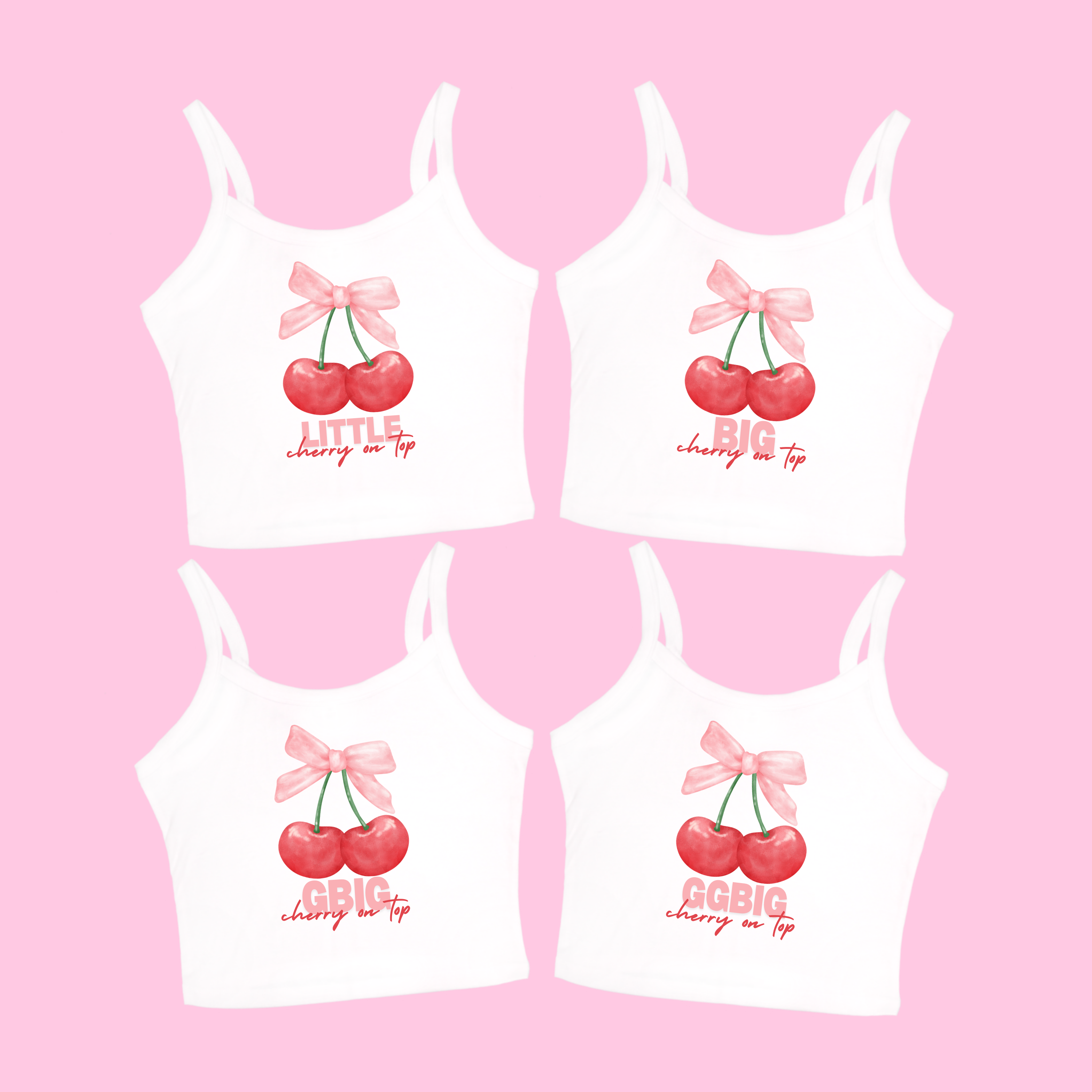 Cherry on Top Big Little Shirt – Made by Mollz