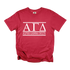 AGD- Classic Greek Letters Tee