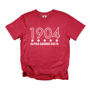 AGD- Outlined Year Tee