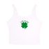 SDT- Lucky Clover Cropped Tank