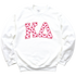 KD- Lover Girl Letters Sorority Crewneck Sweatshirt