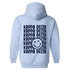 KD- Blue Smile Back Sorority Hooded Sweatshirt
