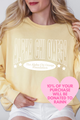 AXO- Outline Arch Philanthropy Comfort Colors Sweatshirt