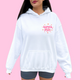 Sparkly Butterfly Hooded Sorority Sweatshirt