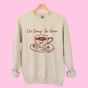 Tea Room Crewneck Sorority Sweatshirt