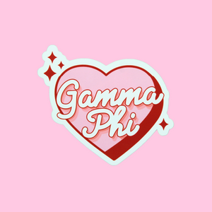 Retro Love Sorority Sticker