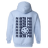 PI PHI- Blue Smile Back Sorority Hooded Sweatshirt