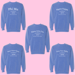 Simply Classic Comfort Colors Crewneck Sweatshirt