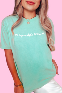 Script Ribbon Sorority Tee