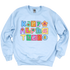 THETA- Patchwork Sorority Crewneck Sweatshirt