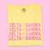 DG Large Pink Peace Butter Tee
