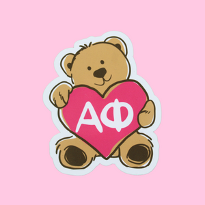 Teddy Love Sorority Sticker