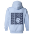 SIGMA- Blue Smile Back Sorority Hooded Sweatshirt