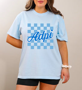 ADPi Checkers Sorority Tee