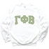 GPHI- Green Polka Dots Greek Letters Crewneck Sweatshirt