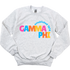 GPHI- Colorful Letters Sorority Crewneck Sweatshirt