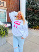 Pink Bow Crewneck Sorority Sweatshirt