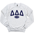 TRI DELTA- Alumna Greek Letters Sorority Crewneck Sweatshirt
