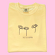DG Small 3 Flowers Butter Tee