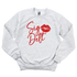 SDT- Pucker Up Sorority Crewneck Sweatshirt