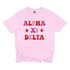AXID- Pink Red Stars Tee