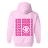 AOII- Pink Smile Back Sorority Hooded Sweatshirt