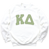 KD- Green Polka Dots Greek Letters Crewneck Sweatshirt