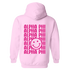 APHI- Pink Smile Back Sorority Hooded Sweatshirt