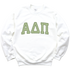 ADPI- Green Polka Dots Greek Letters Crewneck Sweatshirt