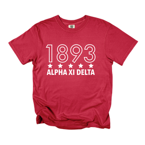 AXID- Outlined Year Tee