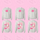 Pink Matchbox Crewneck Sorority Sweatshirt