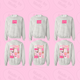 Pink Matchbox Crewneck Sorority Sweatshirt