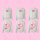 Pink Matchbox Crewneck Sorority Sweatshirt