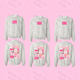 Pink Matchbox Crewneck Sorority Sweatshirt