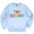 SIGMA- Patchwork Sorority Crewneck Sweatshirt